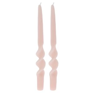 Свечи витые De Mala 23 см, 2 шт, светло-розовые Koopman фото 5