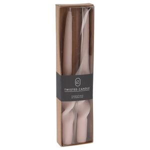 Свечи витые De Mala 23 см, 2 шт, светло-розовые Koopman фото 6