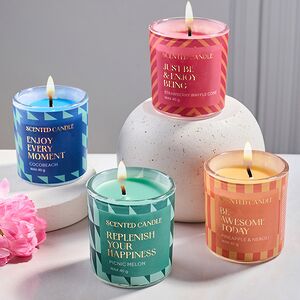 Набор ароматических свечей Picnic Melon 5 см, 4 шт