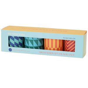 Набор ароматических свечей Picnic Melon 5 см, 4 шт