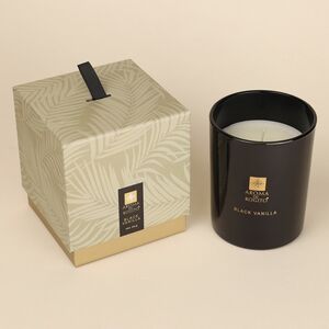 Ароматическая свеча в стакане Aroma di Rogito - Spicy Black Vanilla 10*8 см Koopman фото 2