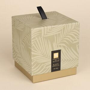 Ароматическая свеча в стакане Aroma di Rogito - Spicy Black Vanilla 10*8 см Koopman фото 3