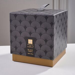 Ароматическая свеча в стакане Aroma di Rogito - Black Tabac 10*8 см Koopman (Купман) фото 3
