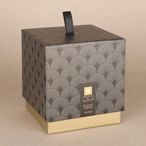 Ароматическая свеча в стакане Aroma di Rogito - Black Tabac 10*8 см Koopman фото 3
