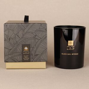 Ароматическая свеча в стакане Aroma di Rogito - Black Sail Intense 10*8 см