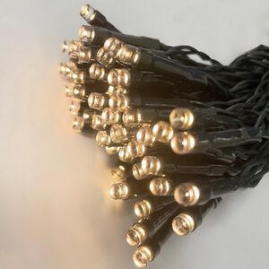 Гирлянда на солнечной батарее Solar 10 м, 100 теплых белых LED ламп, зеленый ПВХ, контроллер, IP44 Snowhouse фото 4