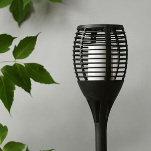 Садовый фонарь Solar Barro 3 в 1 на солнечной батарее 78*12 см, эффект живого пламени, IP44 Koopman фото 8