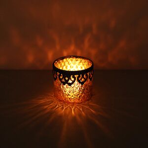 Стеклянный подсвечник стакан Флавио 7 см Goodwill фото 2