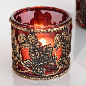 Стеклянный подсвечник Dinafeola Fiore 6 см Goodwill (Гудвилл) фото 2