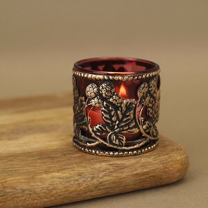Стеклянный подсвечник Dinafeola Fiore 6 см Goodwill фото 4