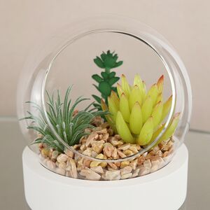 Искусственный флорариум-шар Foriolle Esta 13*12 см Koopman фото 2