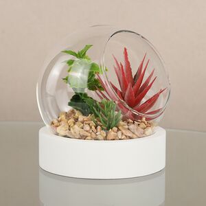 Искусственный флорариум-шар Foriolle Alto 13*12 см Koopman фото 3