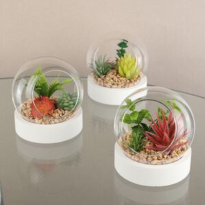 Искусственный флорариум-шар Foriolle Alto 13*12 см Koopman фото 4