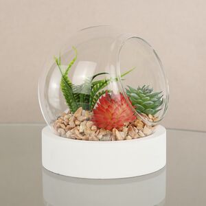 Искусственный флорариум-шар Foriolle Terra 13*12 см Koopman фото 3