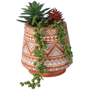 Искусственное растение горшке Альенто - Эхеверия 15*10 см Koopman фото 4