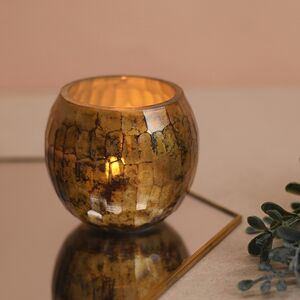 Стеклянный подсвечник Сарти 7 см