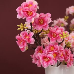 Искусственная ветка Fionna Peach 45 см фуксия Boltze фото 3