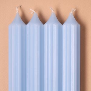 Высокие свечи 30 см Астерия светло-голубые, 4 шт Candleslight фото 5