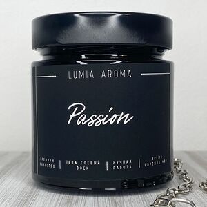 Ароматическая соевая свеча Passion 200 мл, 40 часов горения Lumia Aroma фото 2