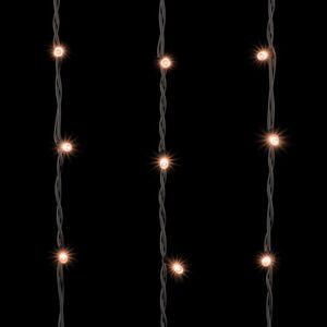 Светодиодный занавес Legoled 2*3 м, 600 экстра теплых белых LED ламп, черный КАУЧУК, соединяемый, IP54 BEAUTY LED фото 2