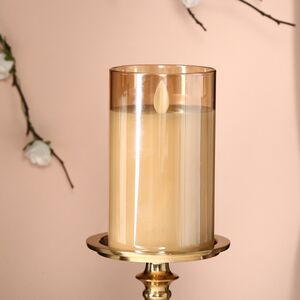 Светодиодная свеча в колбе Mosala - Gold 12 см, на батарейках Peha фото 2