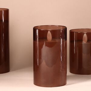 Светодиодная свеча в колбе Mosala - Amber 12 см, на батарейках Peha фото 3