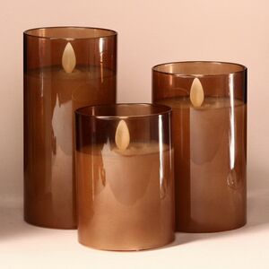 Светодиодная свеча в колбе Mosala - Glam Gold 10 см, на батарейках Peha фото 4