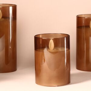 Светодиодная свеча в колбе Mosala - Glam Gold 10 см, на батарейках Peha фото 2