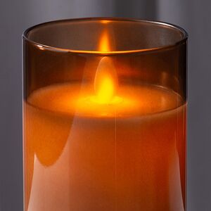 Светодиодная свеча в колбе Mosala - Glam Gold 12 см, на батарейках Peha фото 2