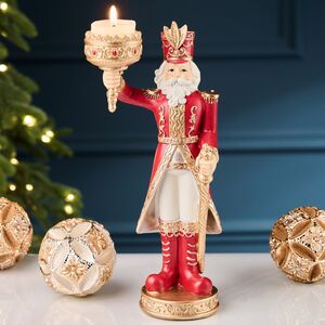 Декоративный подсвечник Гвардеец Фидель - Golden Crown Royal 28 см Goodwill (Гудвилл) фото 1