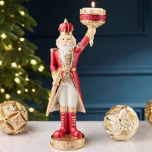 Декоративный подсвечник Гвардеец Вернер - Red Crown Royal 28 см Goodwill (Гудвилл) фото 1
