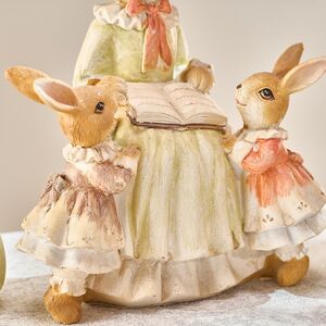 Декоративная фигурка Rabbit Family - Сказка на ночь 19 см Goodwill фото 3