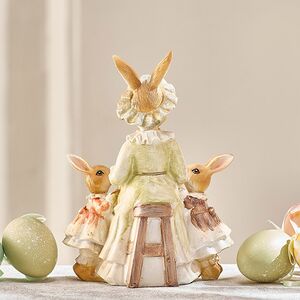 Декоративная фигурка Rabbit Family - Сказка на ночь 19 см Goodwill фото 6