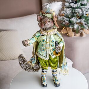 Коллекционная кукла Кот Фехтовальщик - The Royal Musketeer 50 см