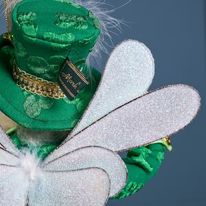 Коллекционная кукла Эльф Холлис в зеленом костюме 43 см Mark Roberts фото 7