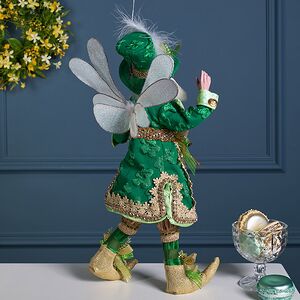Коллекционная кукла Эльф Холлис в зеленом костюме 43 см Mark Roberts фото 3