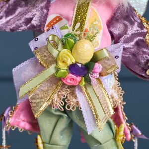 Коллекционная кукла Пасхальный Эльф Календир - Easter Bunny 28 см Mark Roberts фото 6