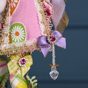 Коллекционная кукла Пасхальный Эльф Календир - Easter Bunny 28 см Mark Roberts фото 9