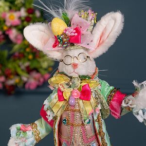 Коллекционная кукла Мистер Бернардо Коттонтейл из Сказочной Долины 33 см Mark Roberts фото 2