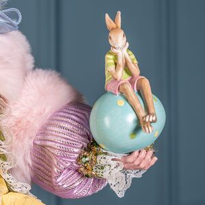 Коллекционная кукла Пасхальный Санта Клаус - Easter Bunny 56 см Mark Roberts фото 8
