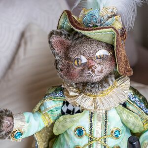 Коллекционная кукла Кот Фехтовальщик - The Royal Musketeer 50 см Mark Roberts фото 2