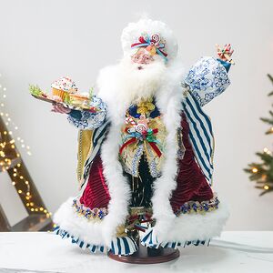 Коллекционная кукла Санта с Угощениями 58 см