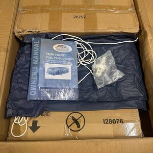 Каркасный овальный бассейн 26796 Intex Prism Frame 503*274*122 см, картриджный фильтр, аксессуары, уцененный INTEX фото 6