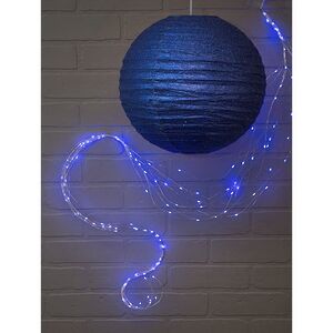 Гирлянда Лучи Росы 10*1 м, 125 синих MINILED ламп, серебряная проволока BEAUTY LED фото 2