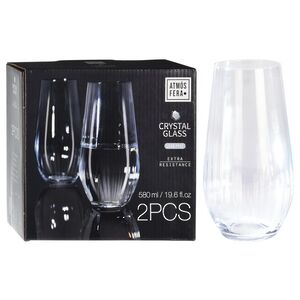 Стакан для воды Лиастольф 580 мл, 2 шт, стекло Koopman фото 3