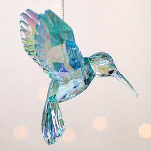 Елочная игрушка Kristal Колибри 10 см бирюзовая, подвеска Kurts Adler фото 4