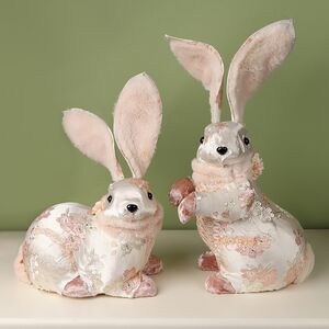 Декоративная фигура Gorgeous Easter - Пасхальный Зайка Флори 37 см Goodwill фото 4