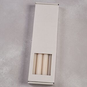Высокие свечи 30 см Астерия кремовые, 4 шт Candleslight фото 4