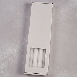 Высокие свечи 30 см Астерия белые, 4 шт Candleslight фото 4