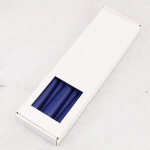 Высокие свечи Андреа Velvet 30 см, 5 шт, темно-синие Candleslight фото 5